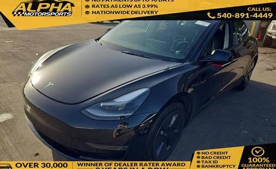 TESLA MODEL 3 2022 5YJ3E1EA2NF346405 image